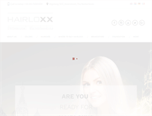 Tablet Screenshot of hairloxx.com